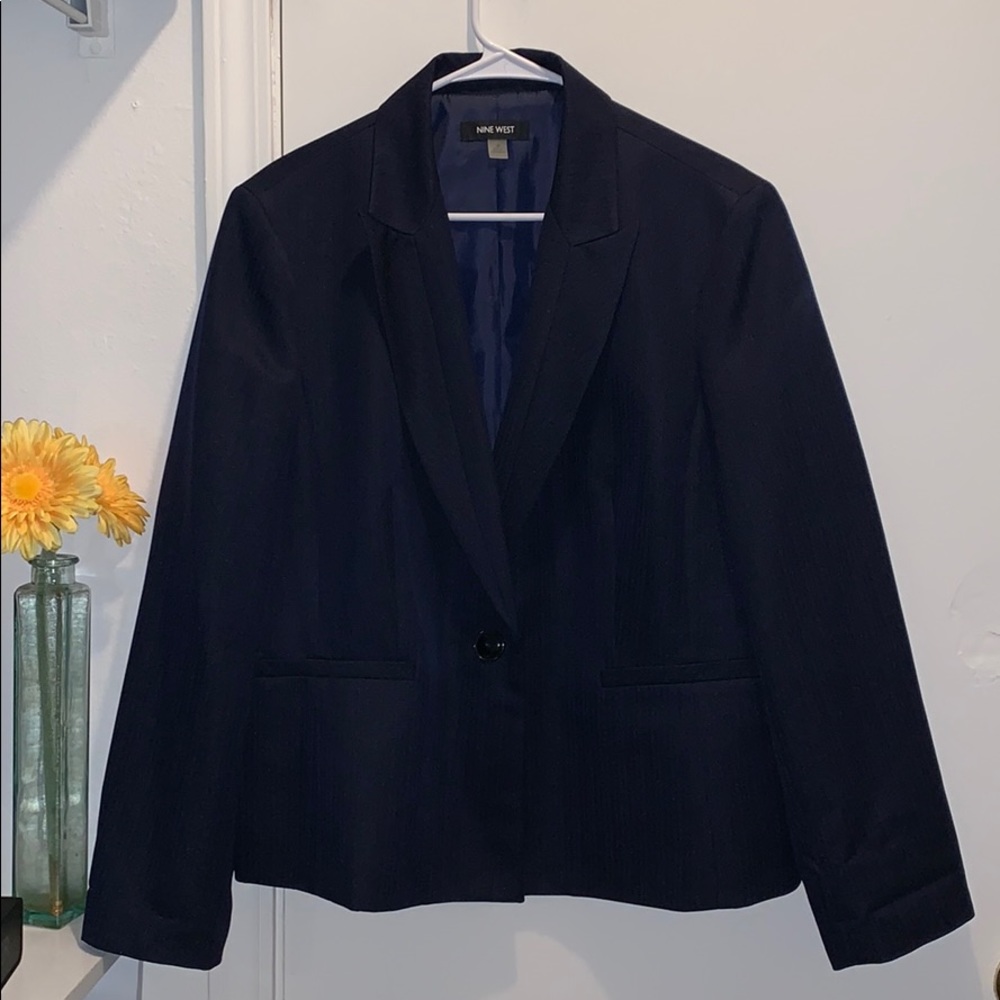 Navy Nine West Blazer